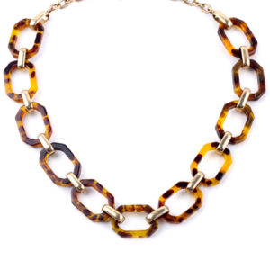 THEA TORTOISE CHAIN COLLAR